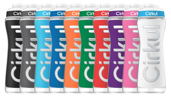 22oz. Grip Squeeze Plastic Bottle & Sport Lid N9