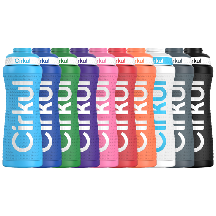 22oz. Grip Stainless Steel Bottle & Sport Lid U7